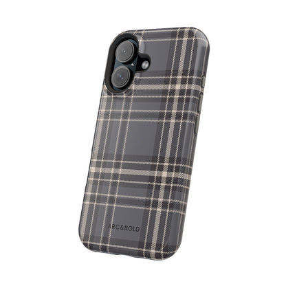 Monochrome Tartan - Magnetic Tough Case - Arc & Bold