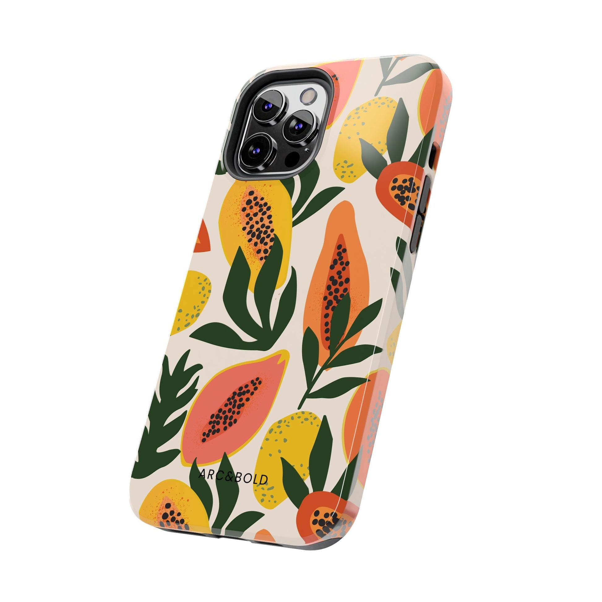 Papaya - Tough Phone Case - Arc & Bold
