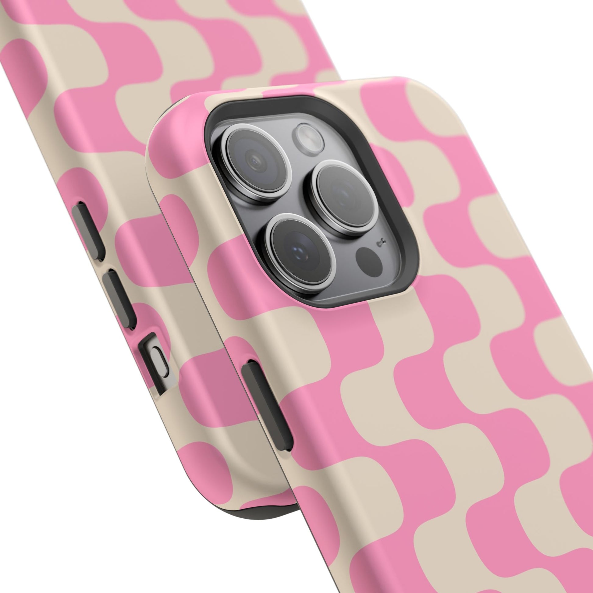 Pink Waves - Magnetic Phone Case - Arc & Bold