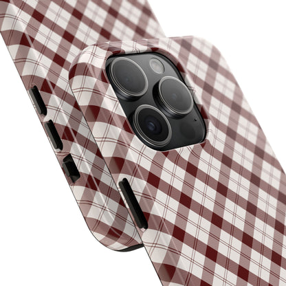 Maroon - Tough Phone Case - Arc & Bold