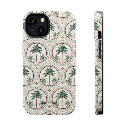 Tropical Tile Palm - Magnetic Tough Case - Arc & Bold
