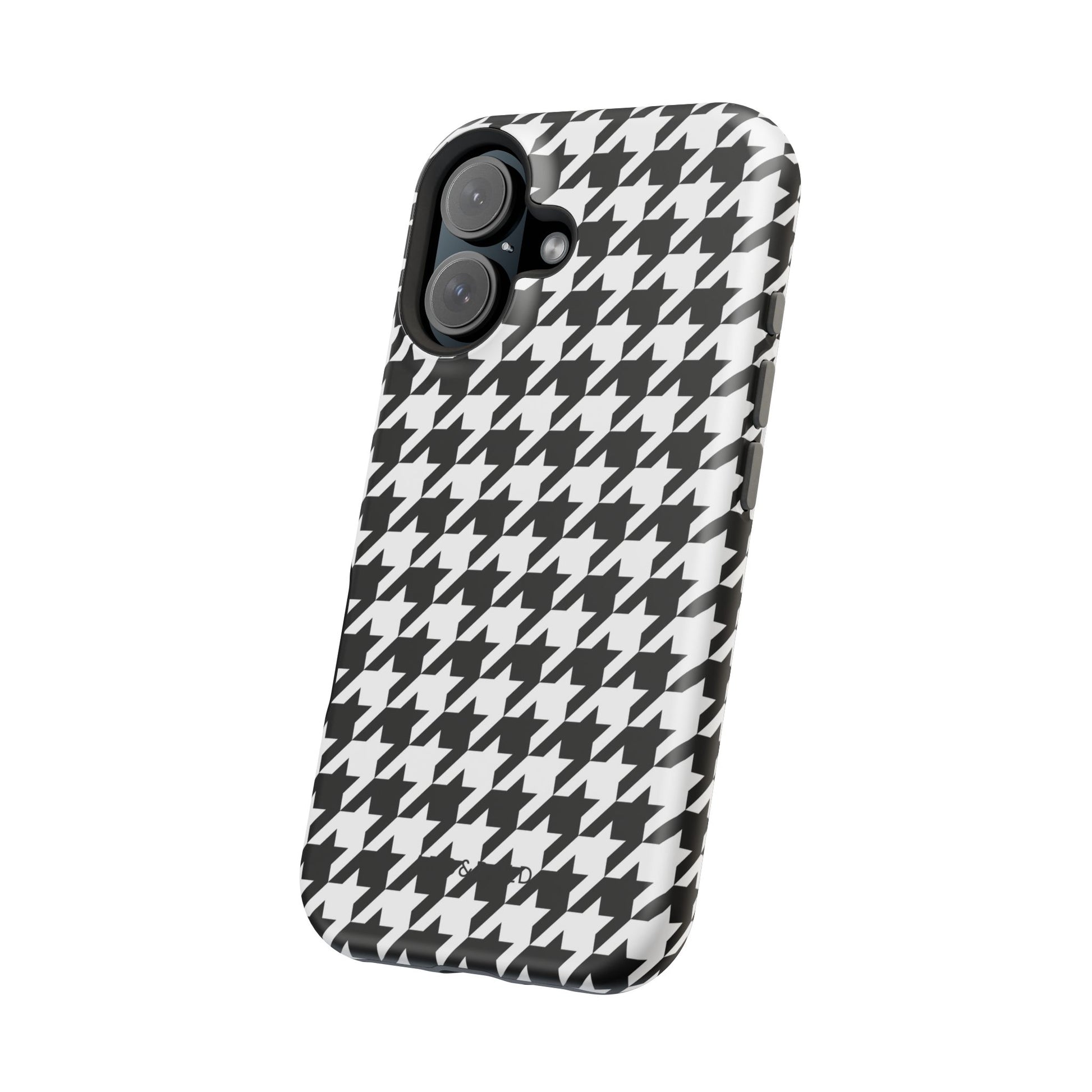 Houndstooth - Magnetic Phone Case - Arc & Bold