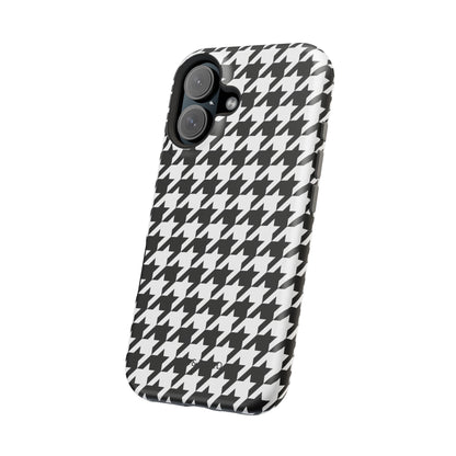 Houndstooth - Magnetic Phone Case - Arc & Bold