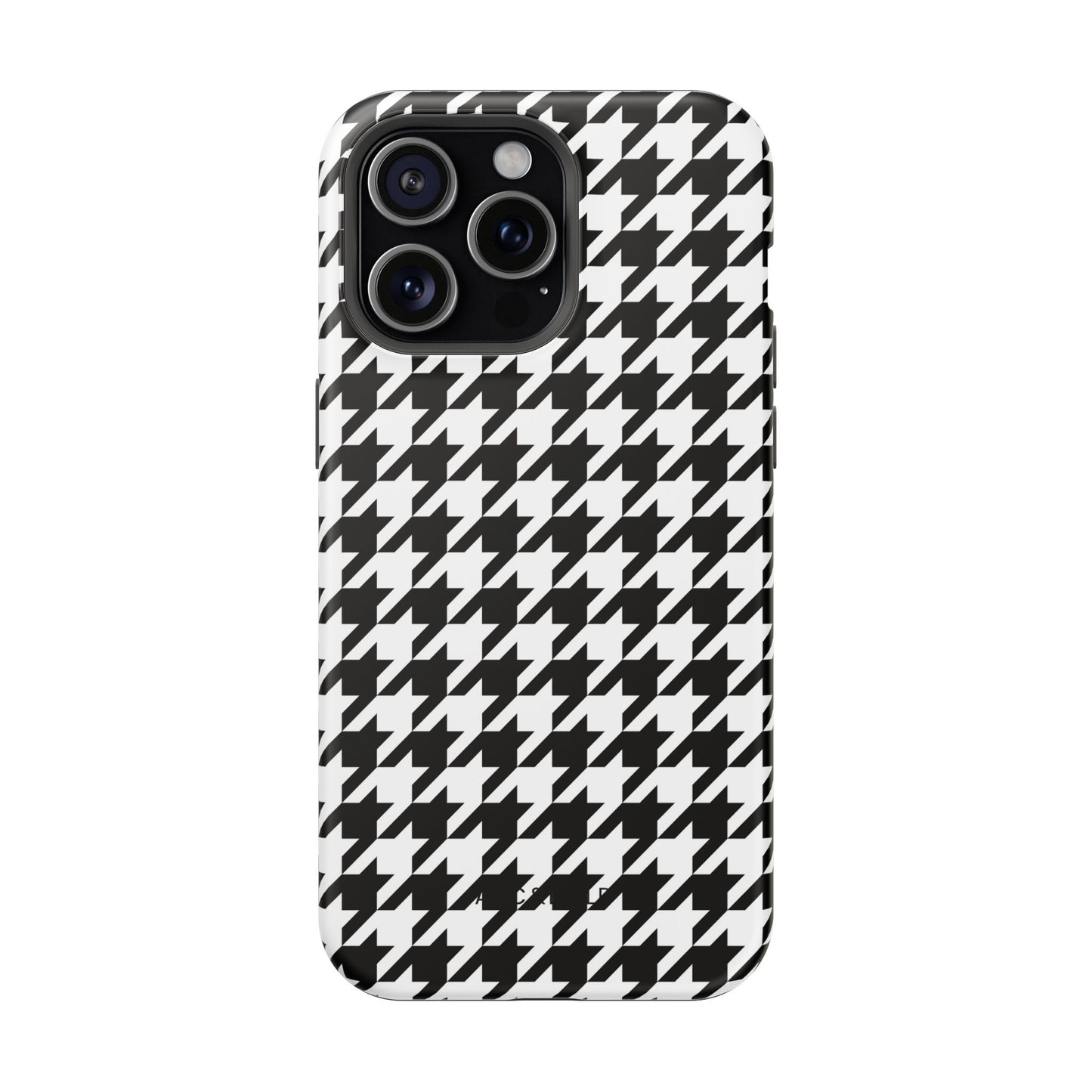 Houndstooth - Magnetic Phone Case - Arc & Bold