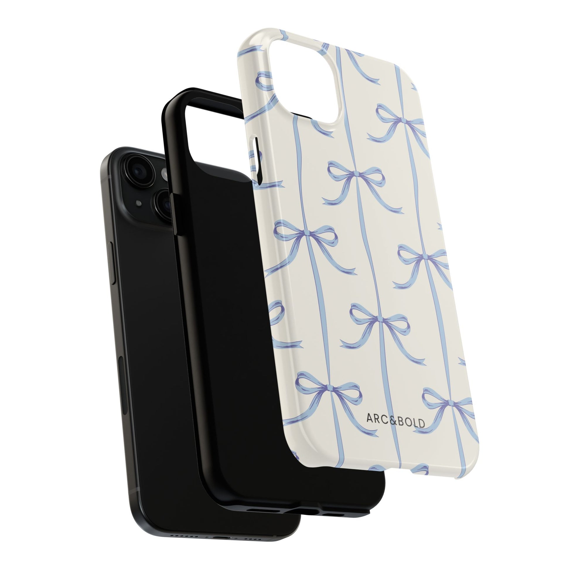 Blue Bow - Tough Phone Case - Arc & Bold