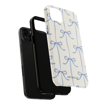 Blue Bow - Tough Phone Case - Arc & Bold
