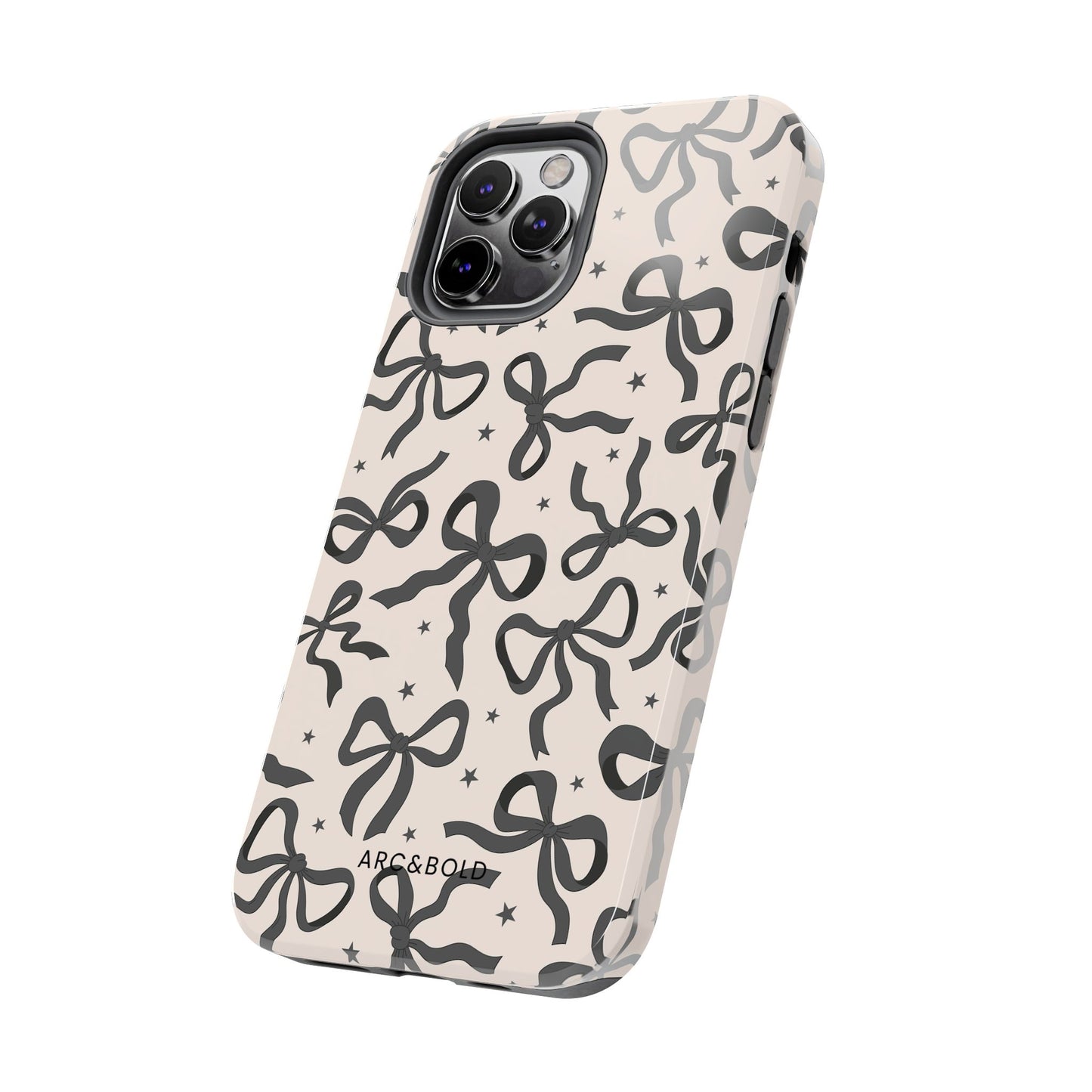 Noir Bows - Tough Phone Case