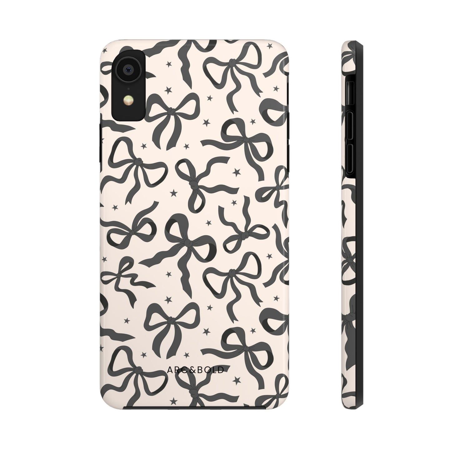 Noir Bows - Tough Phone Case