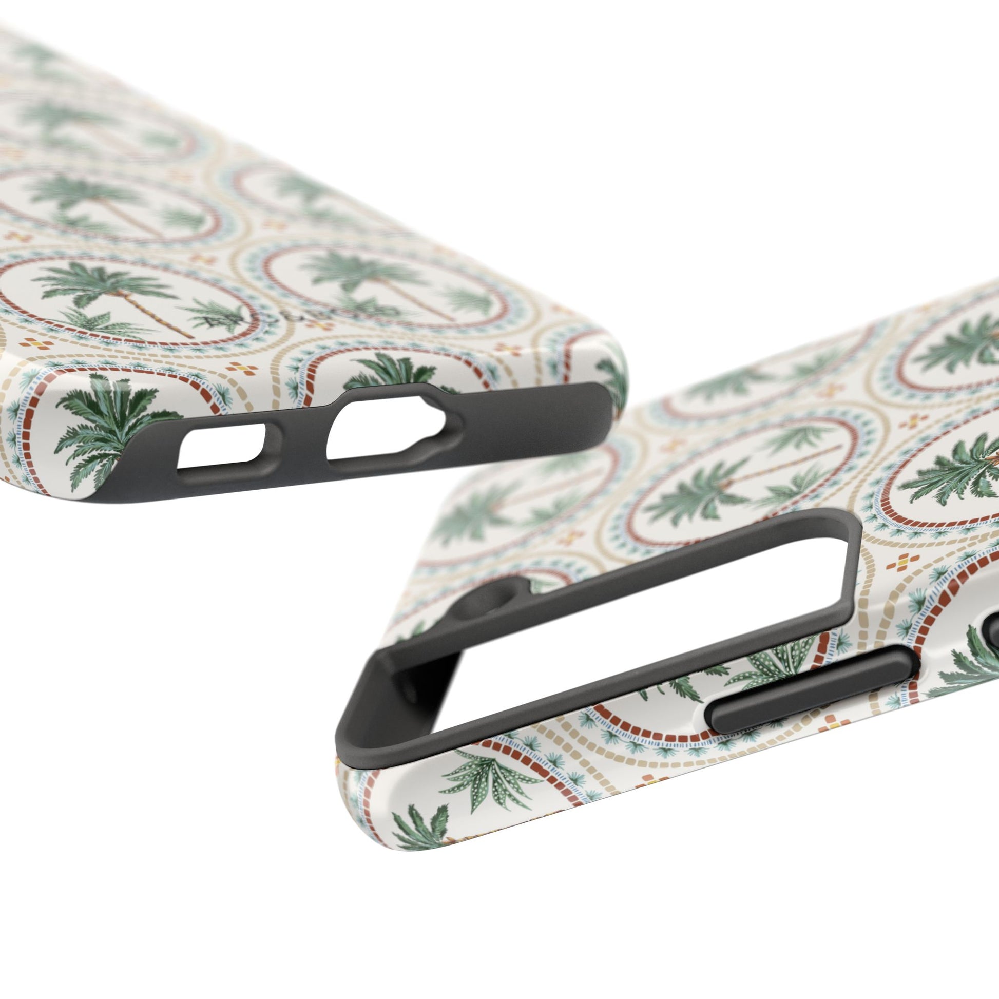 Tropical Tile Palm - Tough Phone Case - Arc & Bold