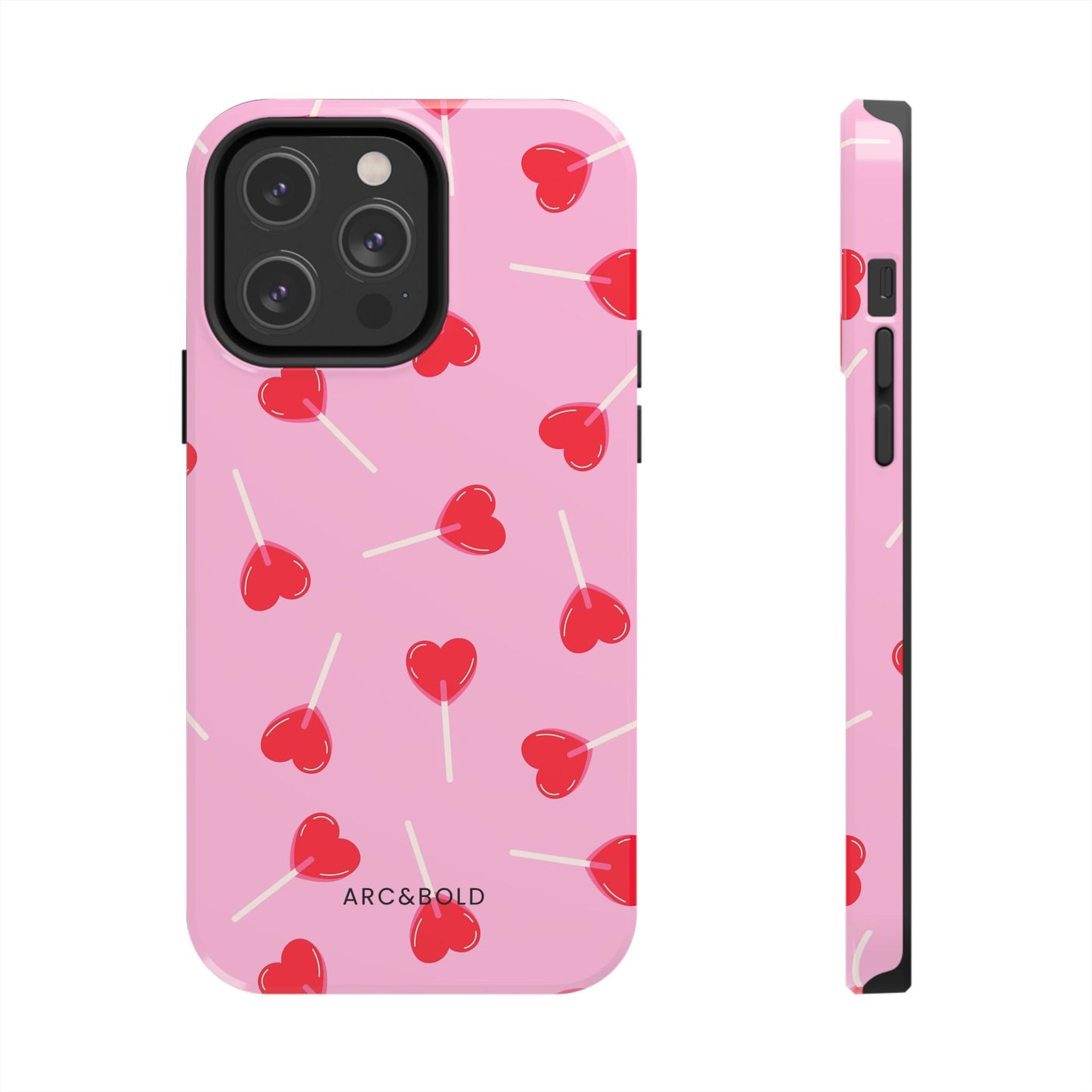 Heart Pops - Tough Phone Case - Arc & Bold