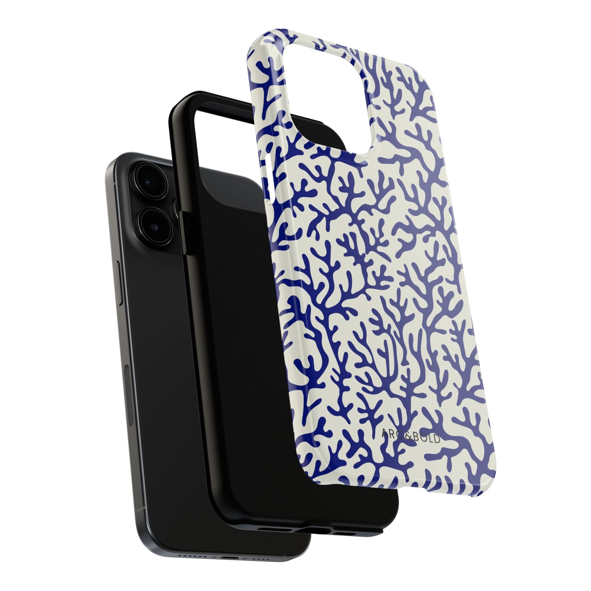 Coral - Tough Phone Case - Arc & Bold