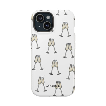 Champagne Toast -Magnetic Tough Case - Arc & Bold