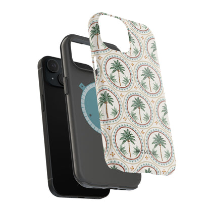 Tropical Tile Palm - Magnetic Tough Case - Arc & Bold