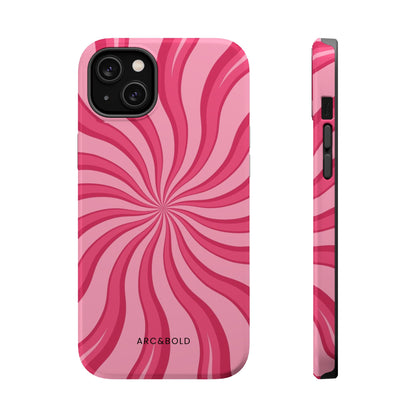 Candy Swirl - Magnetic Phone Case - Arc & Bold