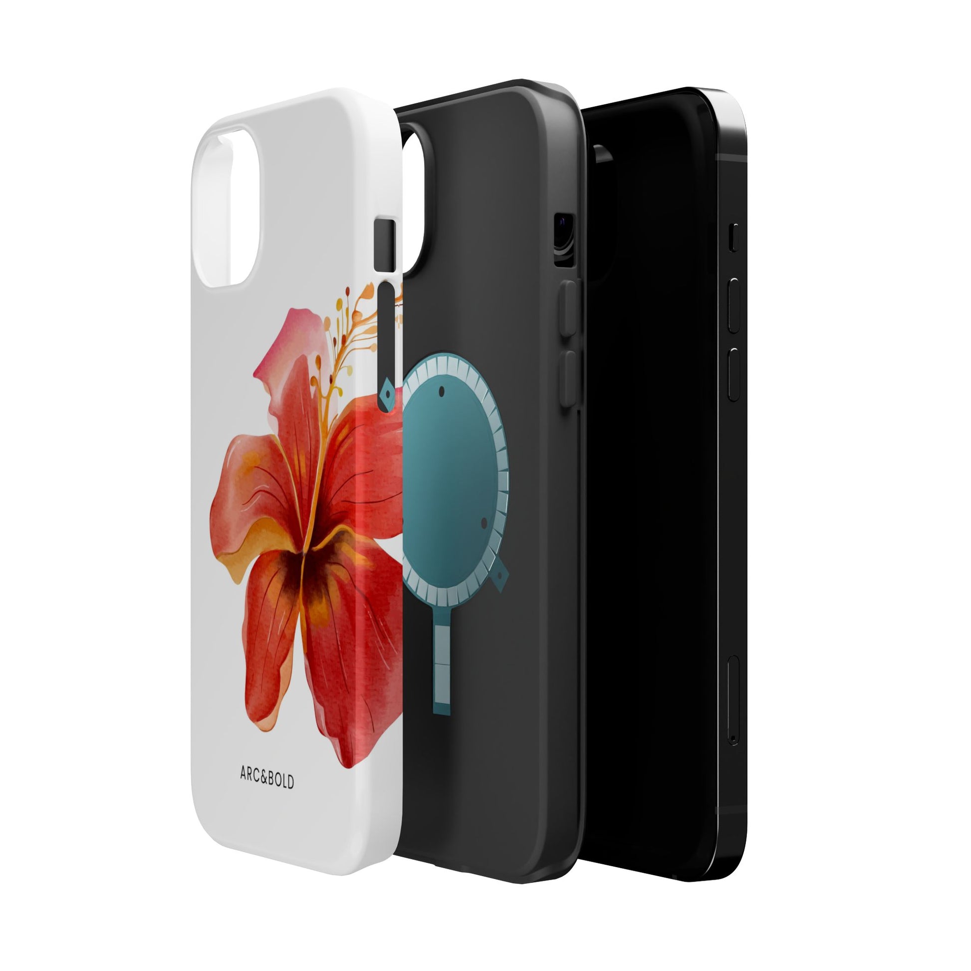 Hibiscus - Magnetic Tough Case - Arc & Bold