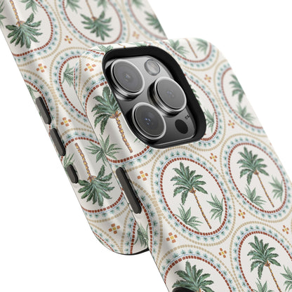 Tropical Tile Palm - Magnetic Tough Case - Arc & Bold