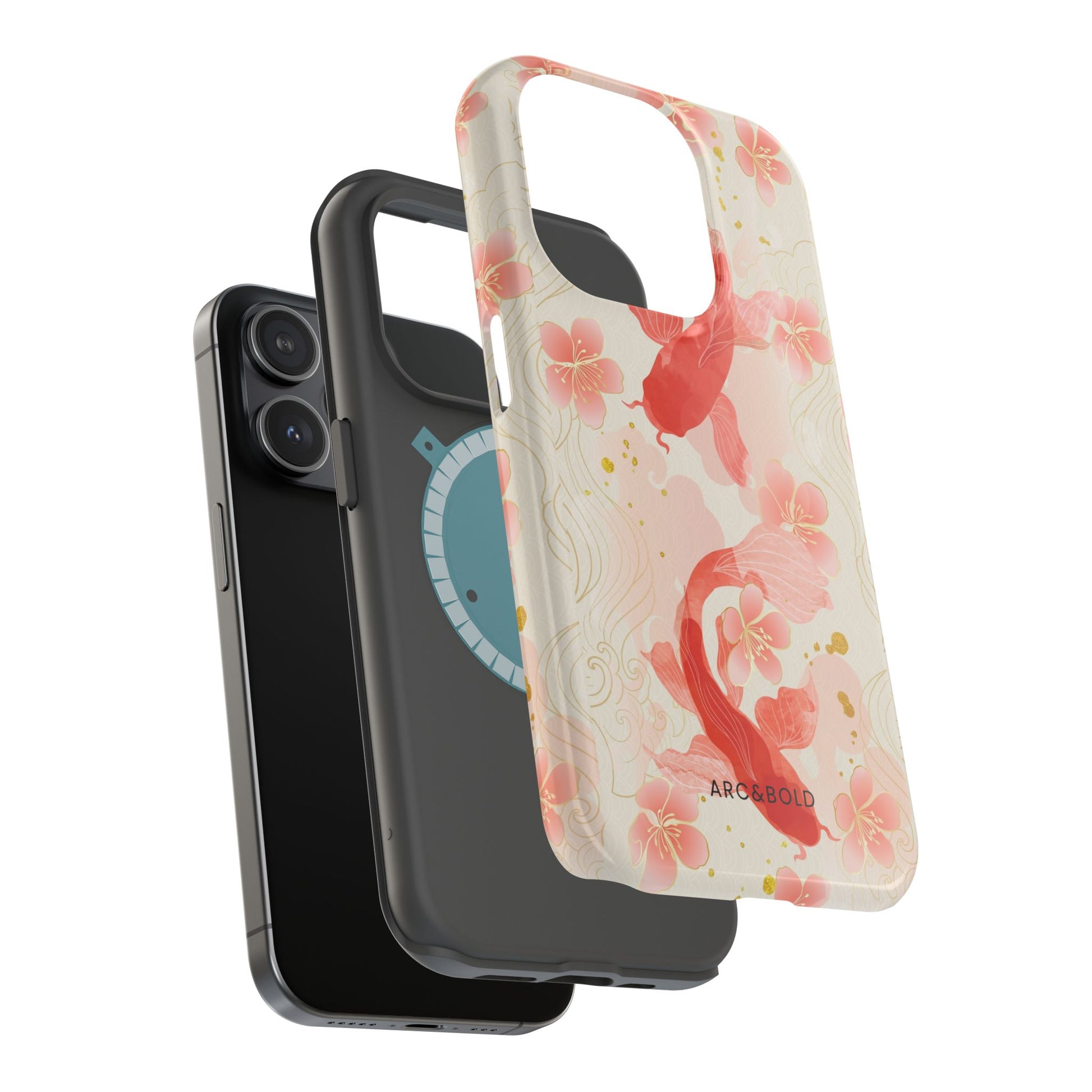 Koi Fish - Magnetic Phone Case - Arc & Bold