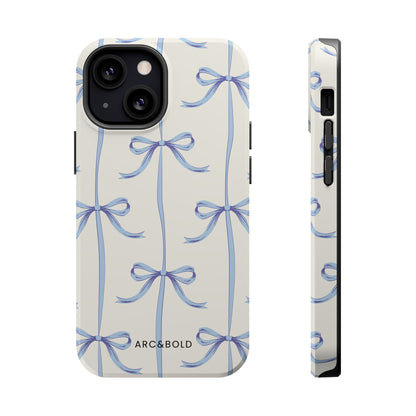 Blue Bow - Magnetic Tough Case - Arc & Bold