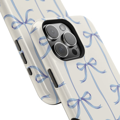 Blue Bow - Magnetic Tough Case - Arc & Bold