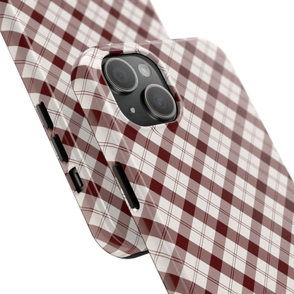 Maroon - Tough Phone Case - Arc & Bold