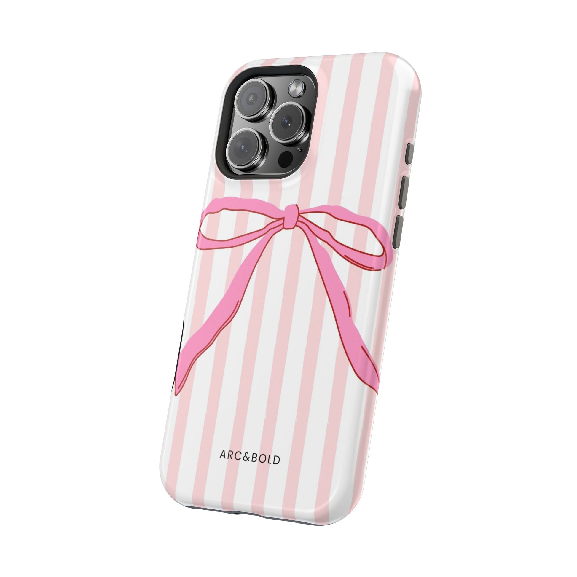 Pink Bow - Magnetic Phone Case - Arc & Bold