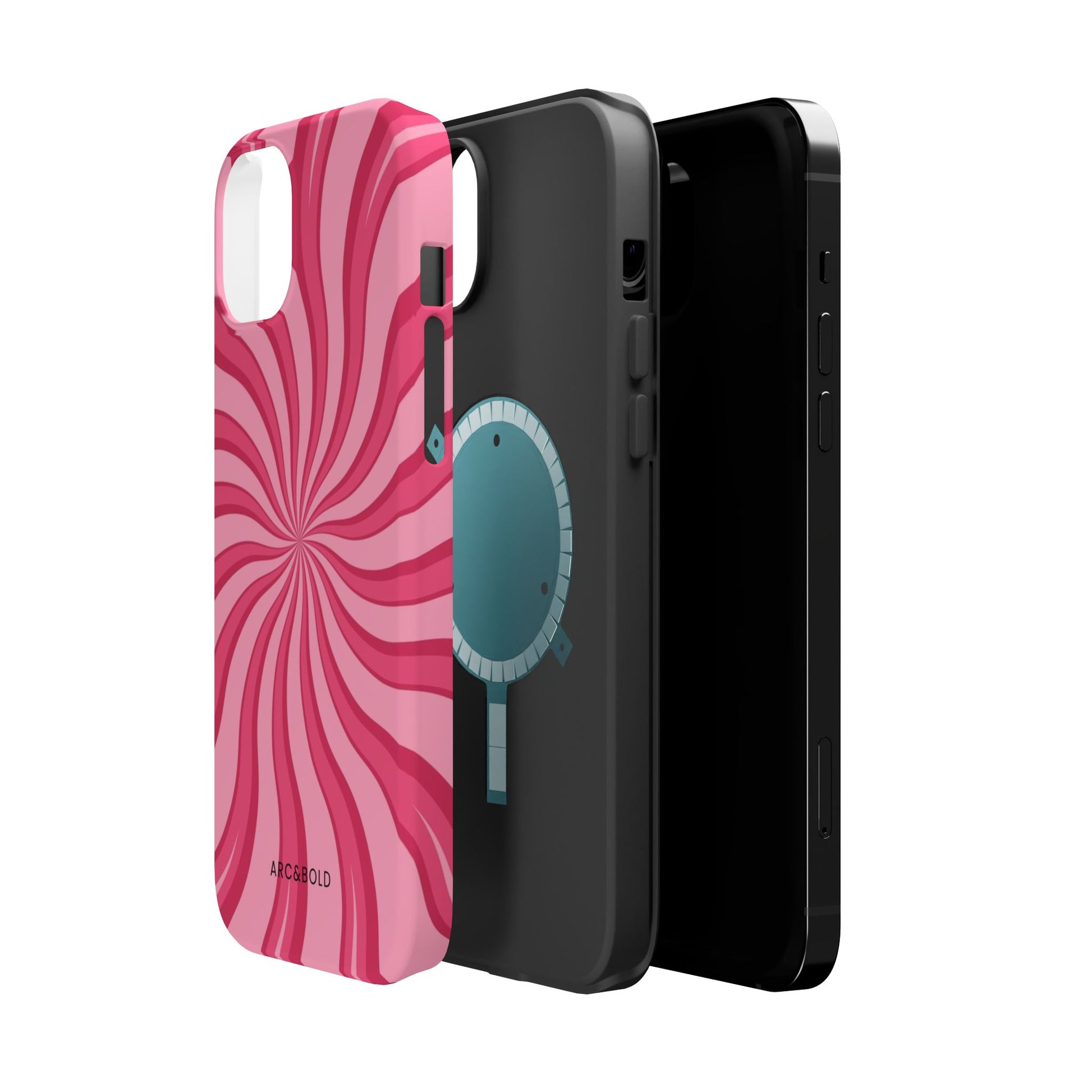 Candy Swirl - Magnetic Phone Case - Arc & Bold