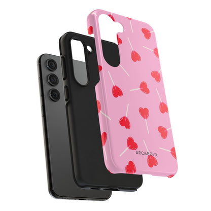 Heart Pops - Tough Phone Case - Arc & Bold
