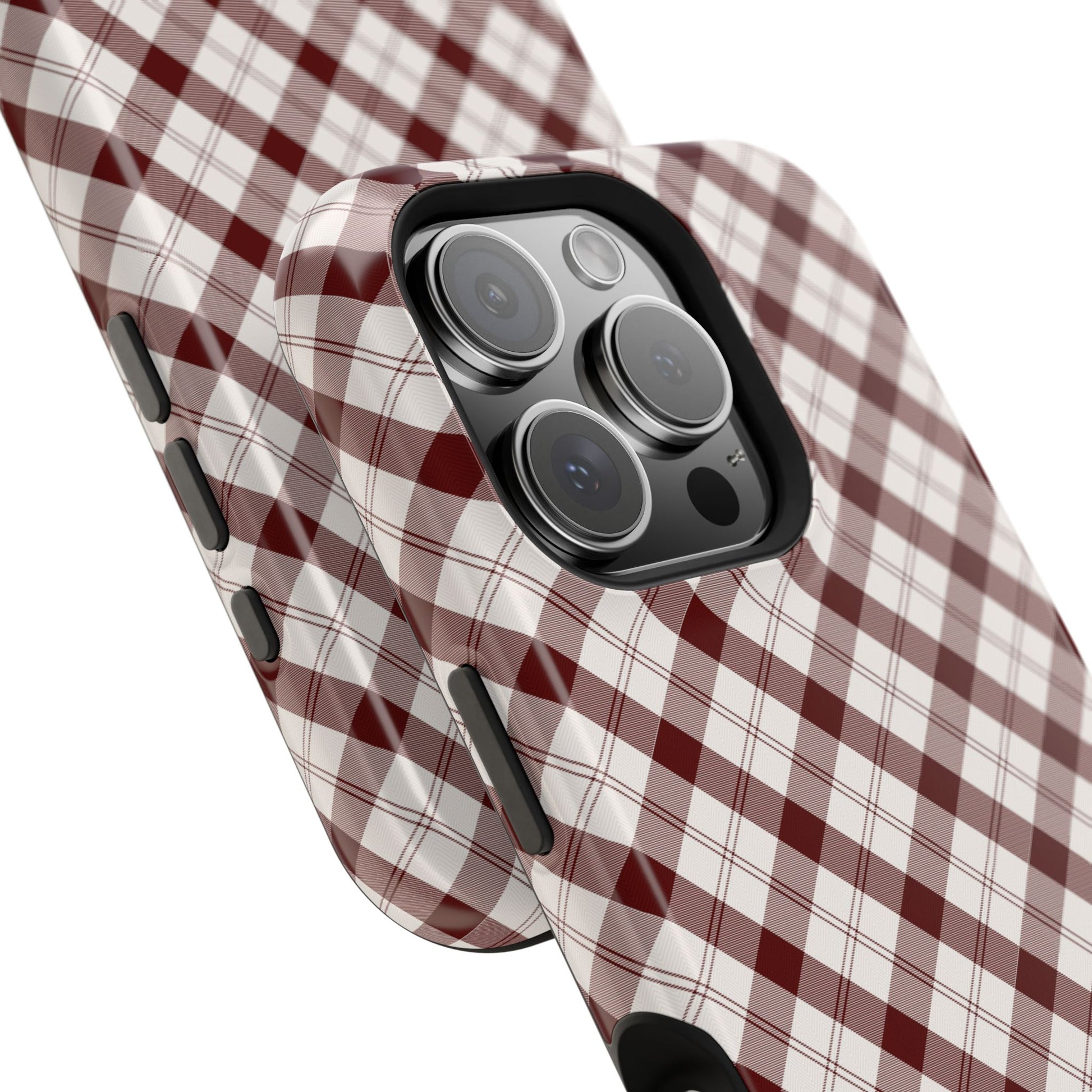 Maroon - Magnetic Tough Case - Arc & Bold