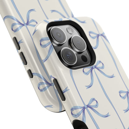 Blue Bow - Magnetic Tough Case - Arc & Bold
