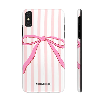 Pink Bow - Tough Phone Case - Arc & Bold