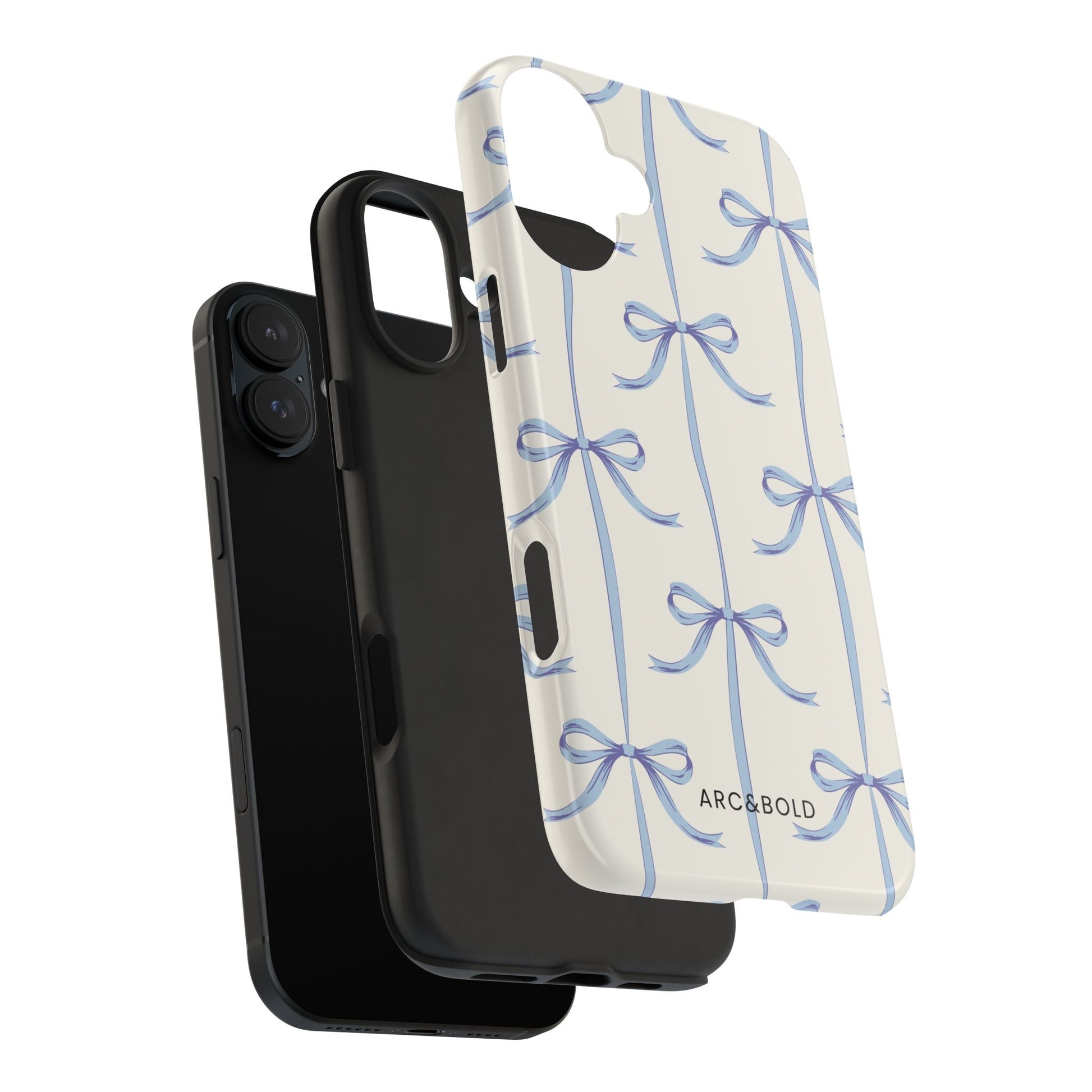 Blue Bow - Tough Phone Case - Arc & Bold
