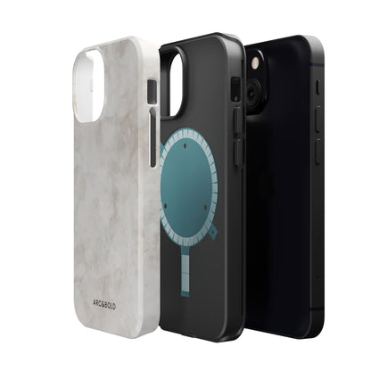 Marble - Magnetic Phone Case - Arc & Bold