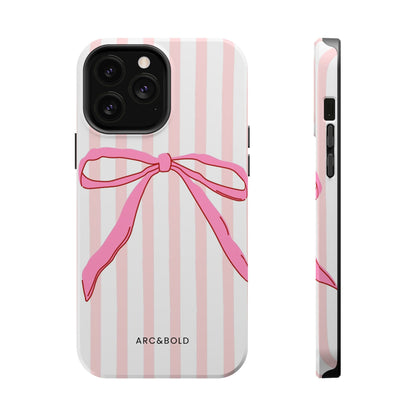Pink Bow - Magnetic Phone Case - Arc & Bold
