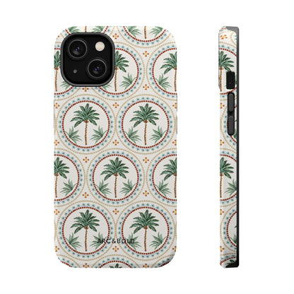Tropical Tile Palm - Magnetic Tough Case - Arc & Bold