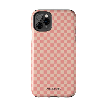 Checked - Tough Phone Case - Arc & Bold