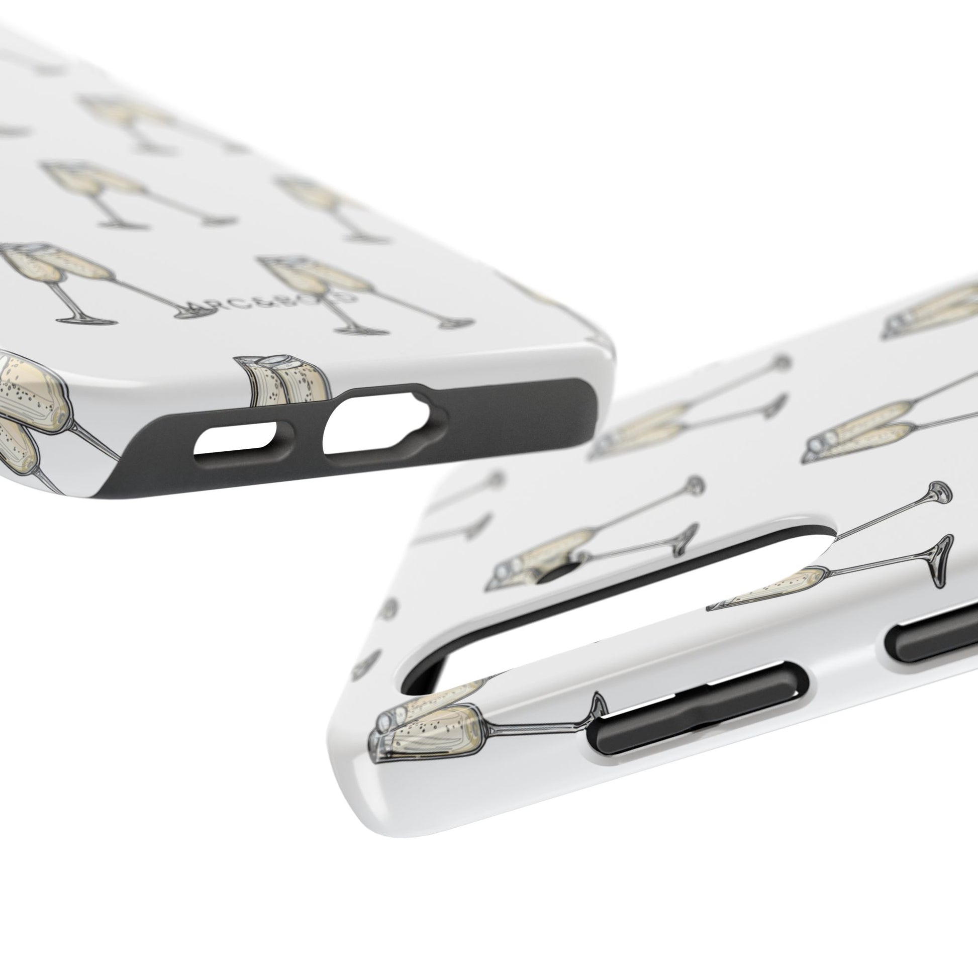 Champagne Toast - Tough Phone Case - Arc & Bold