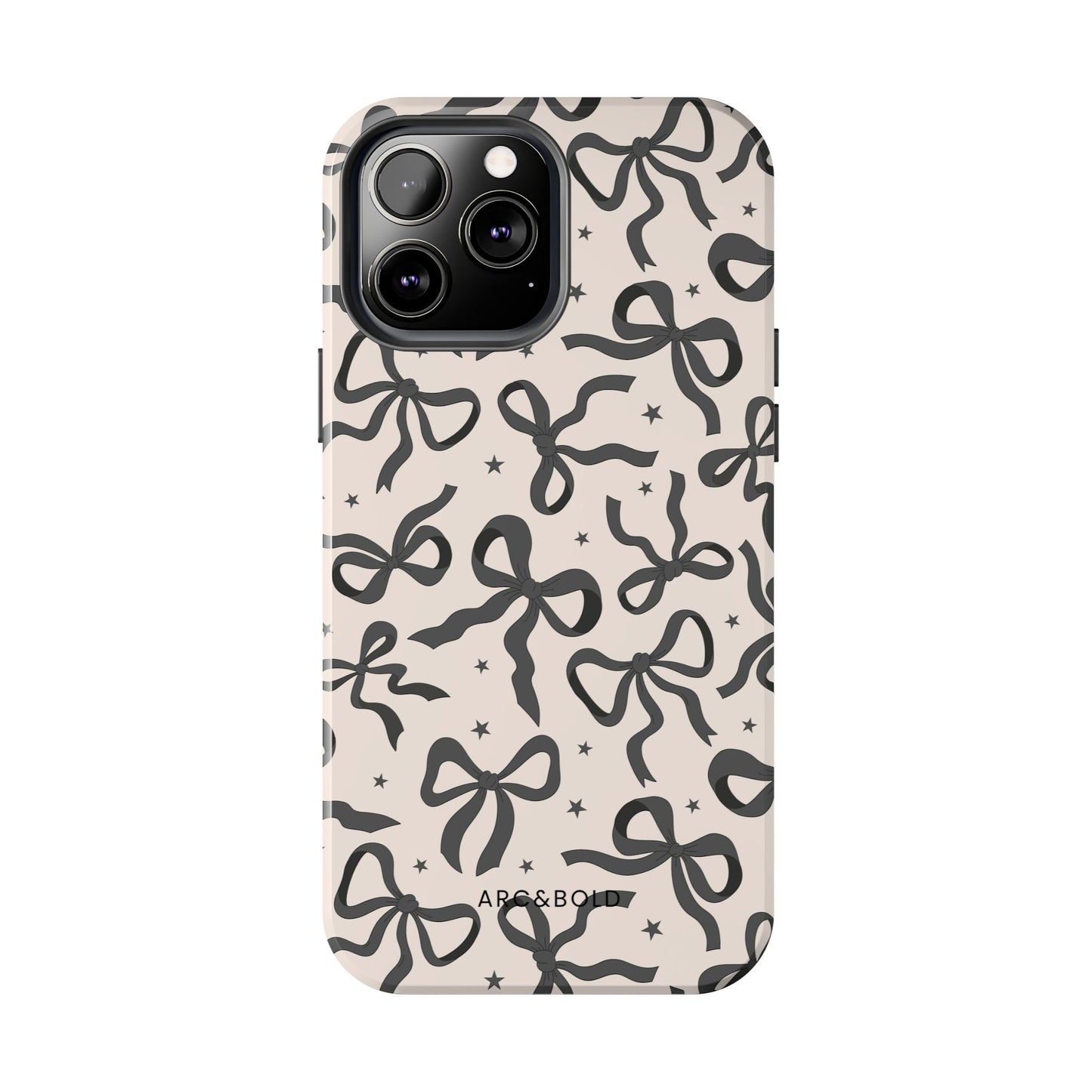 Noir Bows - Tough Phone Case