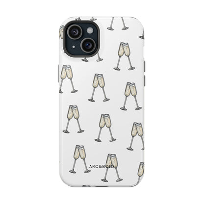 Champagne Toast -Magnetic Tough Case - Arc & Bold
