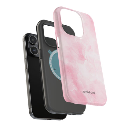 Blush Marble - Magnetic Tough Case - Arc & Bold