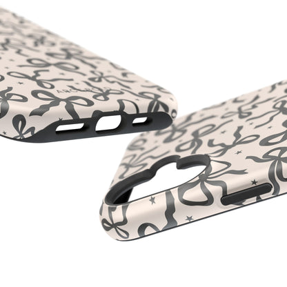 Noir Bows - Magnetic Tough Case - Arc & Bold