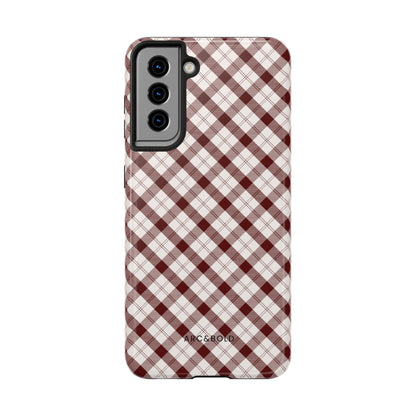 Maroon - Tough Phone Case - Arc & Bold
