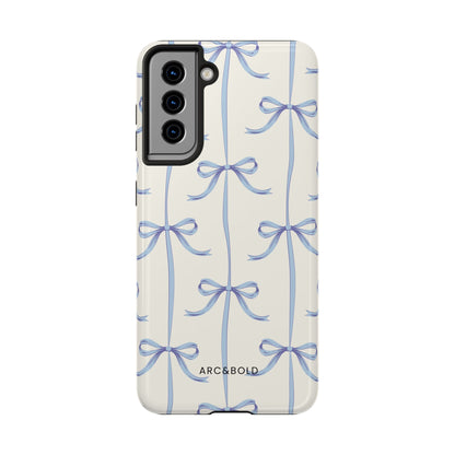 Blue Bow - Tough Phone Case - Arc & Bold