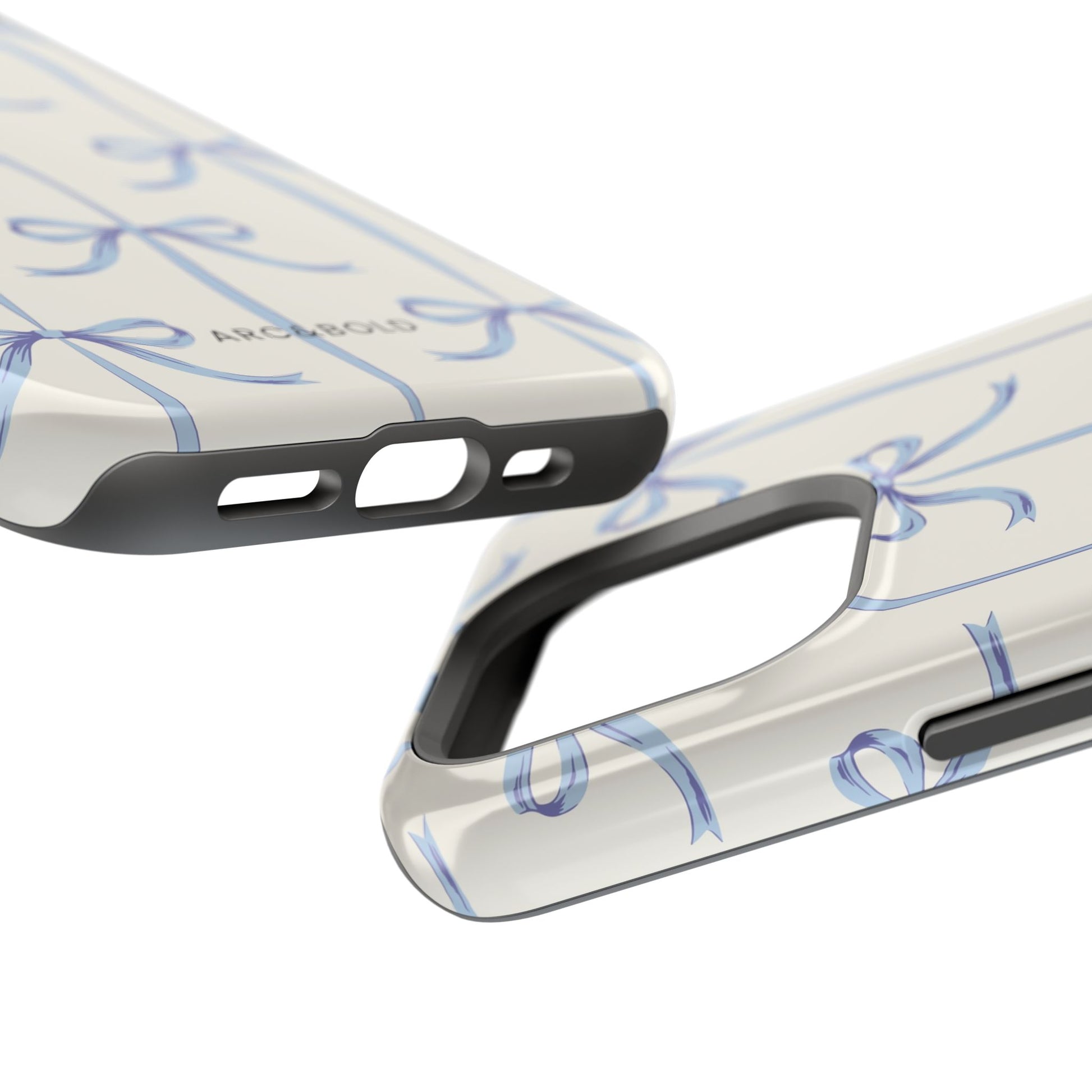 Blue Bow - Magnetic Tough Case - Arc & Bold