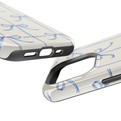 Blue Bow - Magnetic Tough Case - Arc & Bold