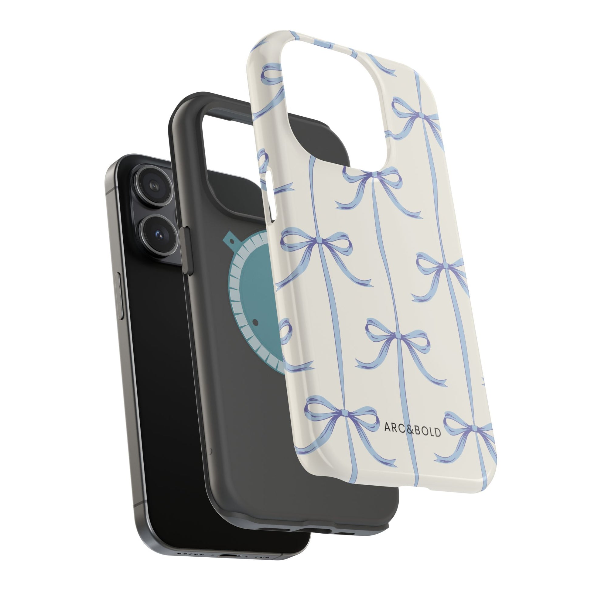 Blue Bow - Magnetic Tough Case - Arc & Bold