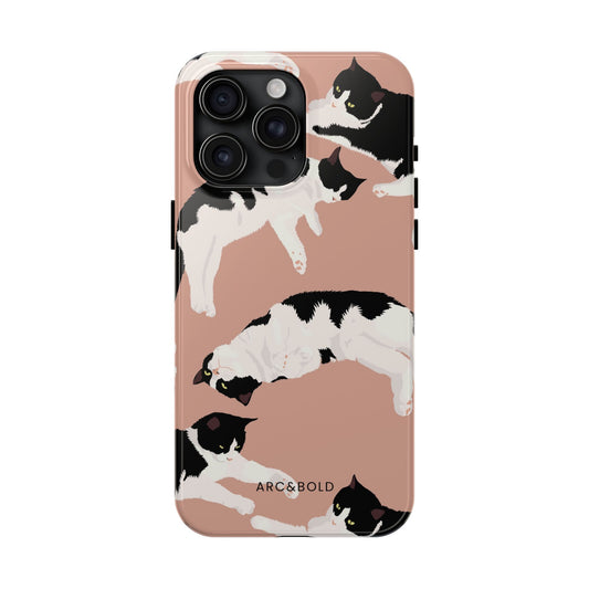 Cat - Tough Phone Case - Arc & Bold