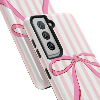 Pink Bow - Tough Phone Case - Arc & Bold