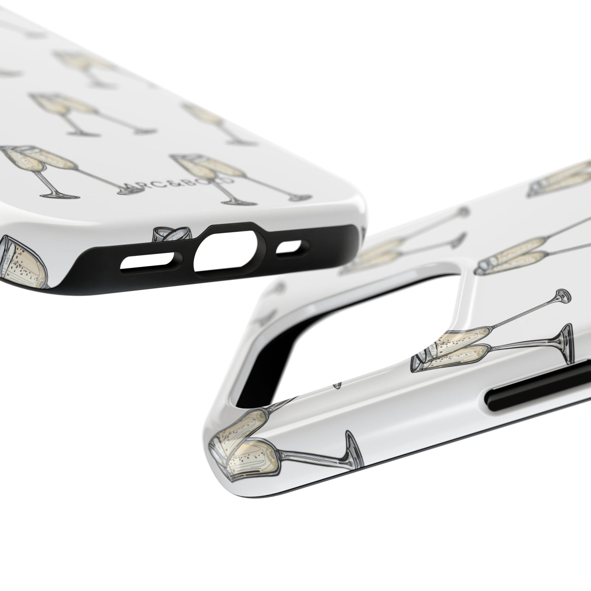 Champagne Toast - Tough Phone Case - Arc & Bold