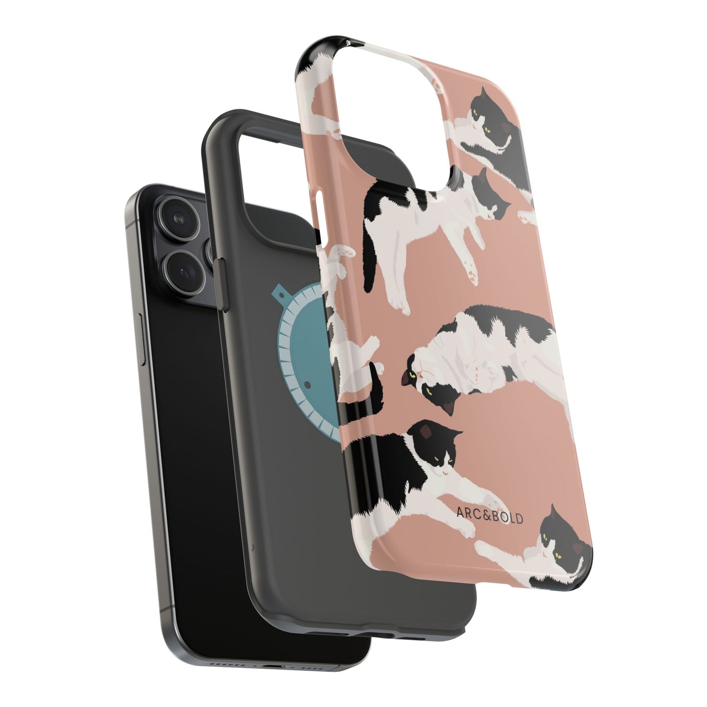 Cat - Magnetic Tough Case - Arc & Bold