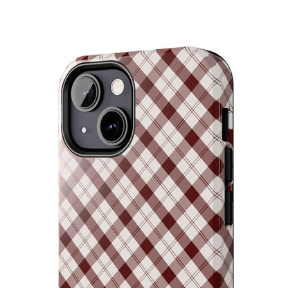 Maroon - Tough Phone Case - Arc & Bold